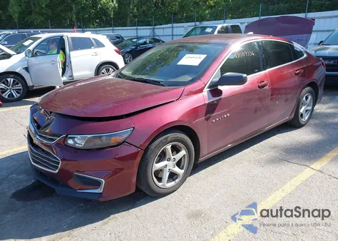 2016 Chevrolet Malibu Ls from USA, damaged, VIN 1G1ZB5ST9GF191729